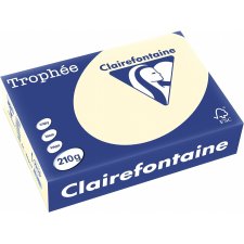 Clairalfa Universal-Papier DIN A4 210 g/qm elfenbein 250...
