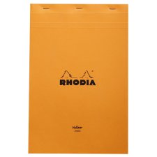 RHODIA Notizblock No. 19 DIN A4+ liniert orange 80 Blatt