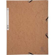 EXACOMPTA Eckspannermappe DIN A4 Karton tabak