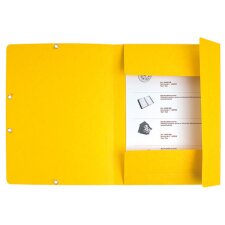 EXACOMPTA Eckspannermappe DIN A4 Karton kirsche