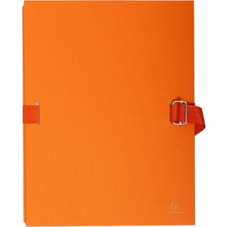 EXACOMPTA Dokumentenmappe DIN A4 Karton orange
