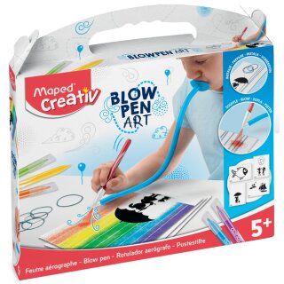 Maped Creativ Pustestift-Set BLOW PEN "FilArt" 22-teilig