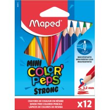 Maped Dreikant-Buntstifte COLORPEPS STRONG MINI 12er Etui