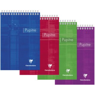 Clairefontaine Spiralnotizblock DIN A5 kariert