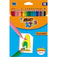 BIC Kids Buntstifte Tropicolors 18er Kartonetui
