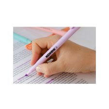 Kores Textmarker-Pen "High Liner Pastell" 6er Etui