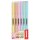 Kores Textmarker-Pen "High Liner Pastell" 6er Etui