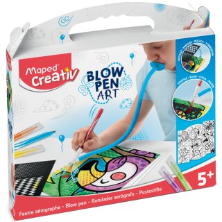Maped Creativ Pustestift-Set BLOW PEN "PopArt" 15-teilig
