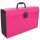 RAPESCO Fächertasche DIN A4 19 Fächer pink