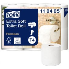 TORK Toilettenpapier 4-lagig weiß