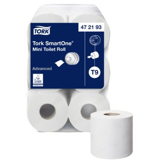 TORK Großrollen-Toilettenpapier SmartOne Mini weiß 111,6 m