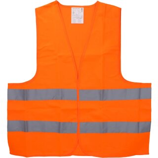 cartrend Pannenweste/Warnweste EN ISO 20471 orange