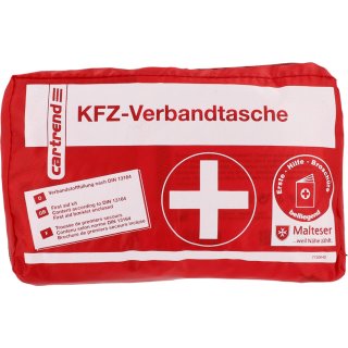 cartrend KFZ-Verbandtasche rot
