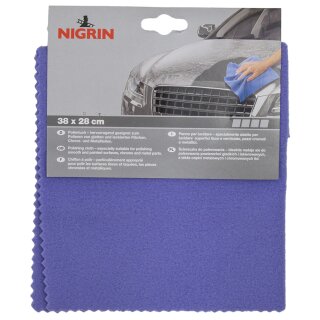NIGRIN Poliertuch (B)380 x (H)280 mm