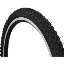 FISCHER Fahrrad-Reifen 20" (50,80 cm) schwarz