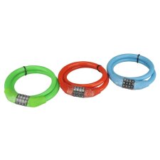 FISCHER Kabel-Fahrradschloss Länge: 650 mm...