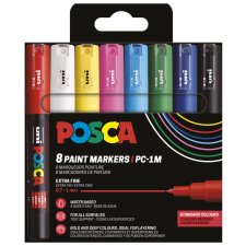 POSCA Pigmentmarker PC-1MC 8er Etui