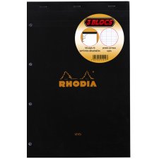 RHODIA Notizblock No. 20 DIN A4+ franz. Lineatur 3er Pack