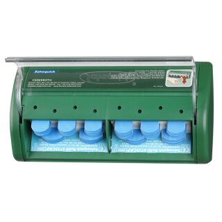 CEDERROTH Salvequick Pflasterspender mit blauen Pflastern