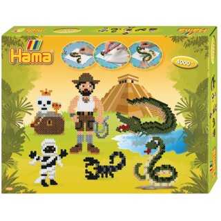 Hama Bügelperlen midi "Abenteuer" Geschenkpackung ca. 4.000 Bügelperlen