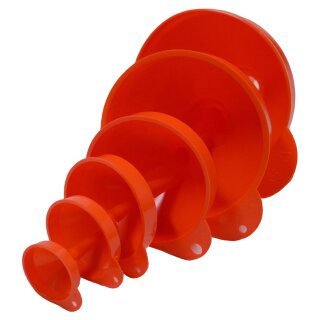 IWH Trichter-Set 6-teilig orange