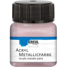 KREUL Acryl-Metallicfarbe roségold 20 ml