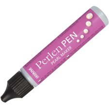 KREUL Effektfarbe Pearl Pen silber 29 ml