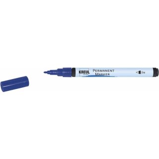 KREUL Permanent-Marker fine blau