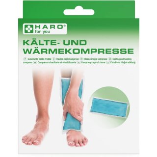 HARO Kalt-/Warm-Kompresse 85 x 130 mm blau