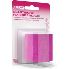 HARO Elastische Fixierbandage 50 mm x 4,5 m pink