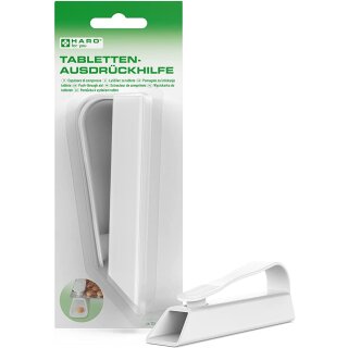 HARO Tabletten-Ausdrückhilfe weiß