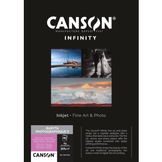 CANSON INFINITY Fotopapier BARYTA Photographique II A4 hochweiß 25 Blatt