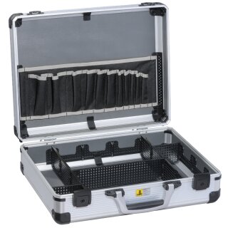 allit Werkzeugkoffer AluPlus Tool >C< 44 silber unbestückt