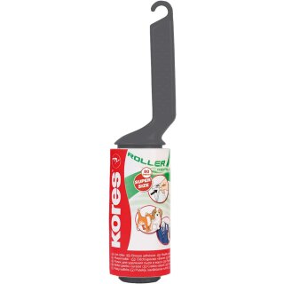 Kores Fussel-Roller mit Griff 80 Blatt nachfüllbar