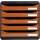 EXACOMPTA Schubladenbox BIG-BOX PLUS 5 Schübe mandarine