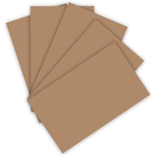 folia Tonkarton DIN A4 220 g/qm 100 Blatt rehbraun
