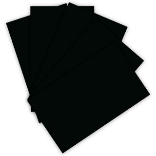 folia Tonkarton DIN A4 220 g/qm 100 Blatt schwarz