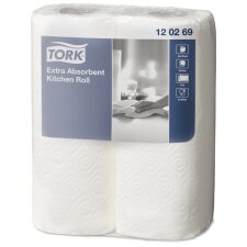 TORK Küchenrolle extra saugfähig 2-lagig...
