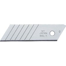 NT Cutter Ersatzklingen BSL-11 P Klingenbreite: 18 mm 10...