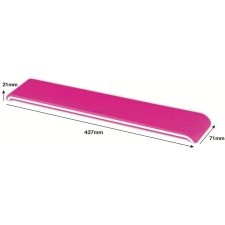 LEITZ Tastatur-Handgelenkauflage Ergo WOW weiß / pink