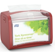TORK Xpressnap Servietten-Tischspender rot