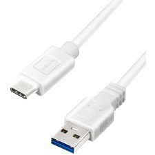 LogiLink USB 3.2 Kabel USB-A - USB-C Stecker 0,15 m...