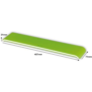 LEITZ Tastatur-Handgelenkauflage Ergo WOW weiß / grün