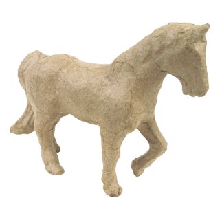 décopatch Pappmaché-Figur "Pferd" 110 mm