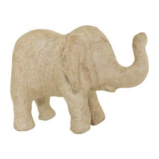décopatch Pappmaché-Figur "Elefant" 70 mm