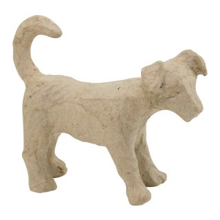 décopatch Pappmaché-Figur "Hund" 85 mm