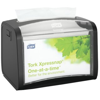 TORK Xpressnap Servietten-Tischspender schwarz