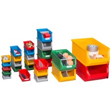 allit Sichtlagerkasten ProfiPlus Box 4H aus PP gelb
