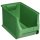 allit Sichtlagerkasten ProfiPlus Box 4H aus PP grün