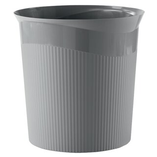 HAN Papierkorb Re-LOOP 13 Liter dunkelgrau